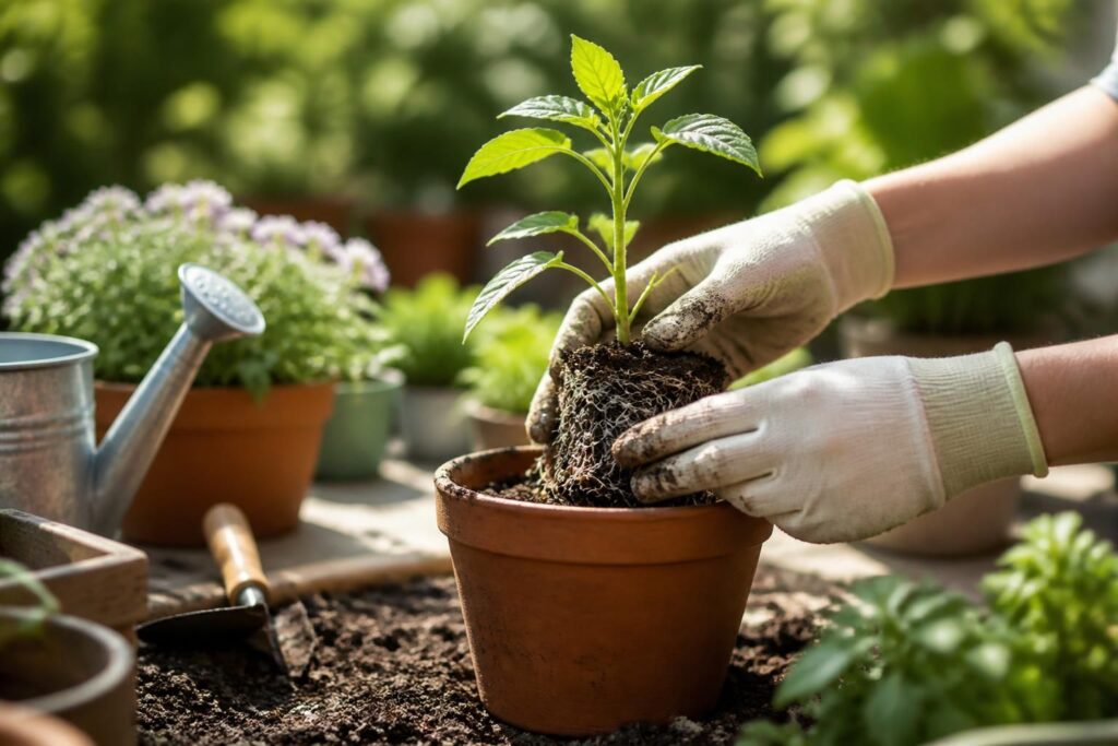 découvrez comment repiquer vos plantes avec succès sans endommager les racines, pour une transplantation optimale et une croissance harmonieuse.