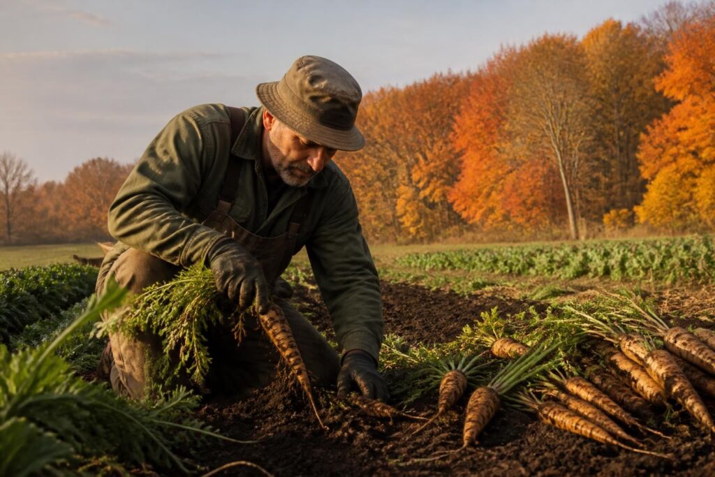 découvrez la saison idéale pour récolter les racines et apprenez les meilleures techniques pour une cueillette réussie.