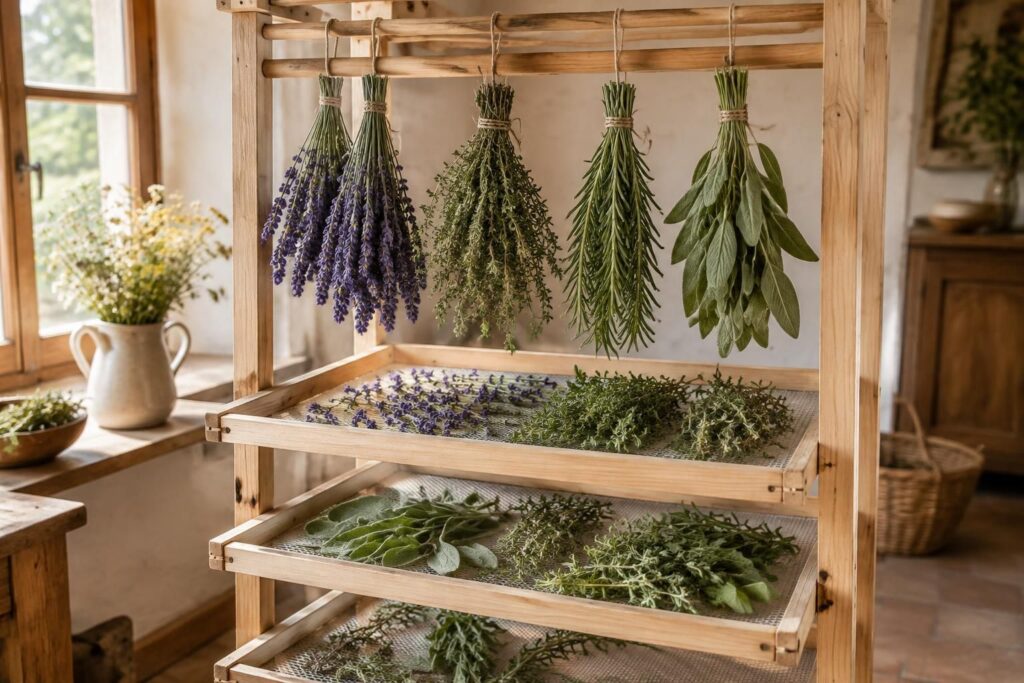 découvrez comment fabriquer un séchoir maison pour plantes et les faire sécher efficacement tout en préservant leurs couleurs et leurs arômes.
